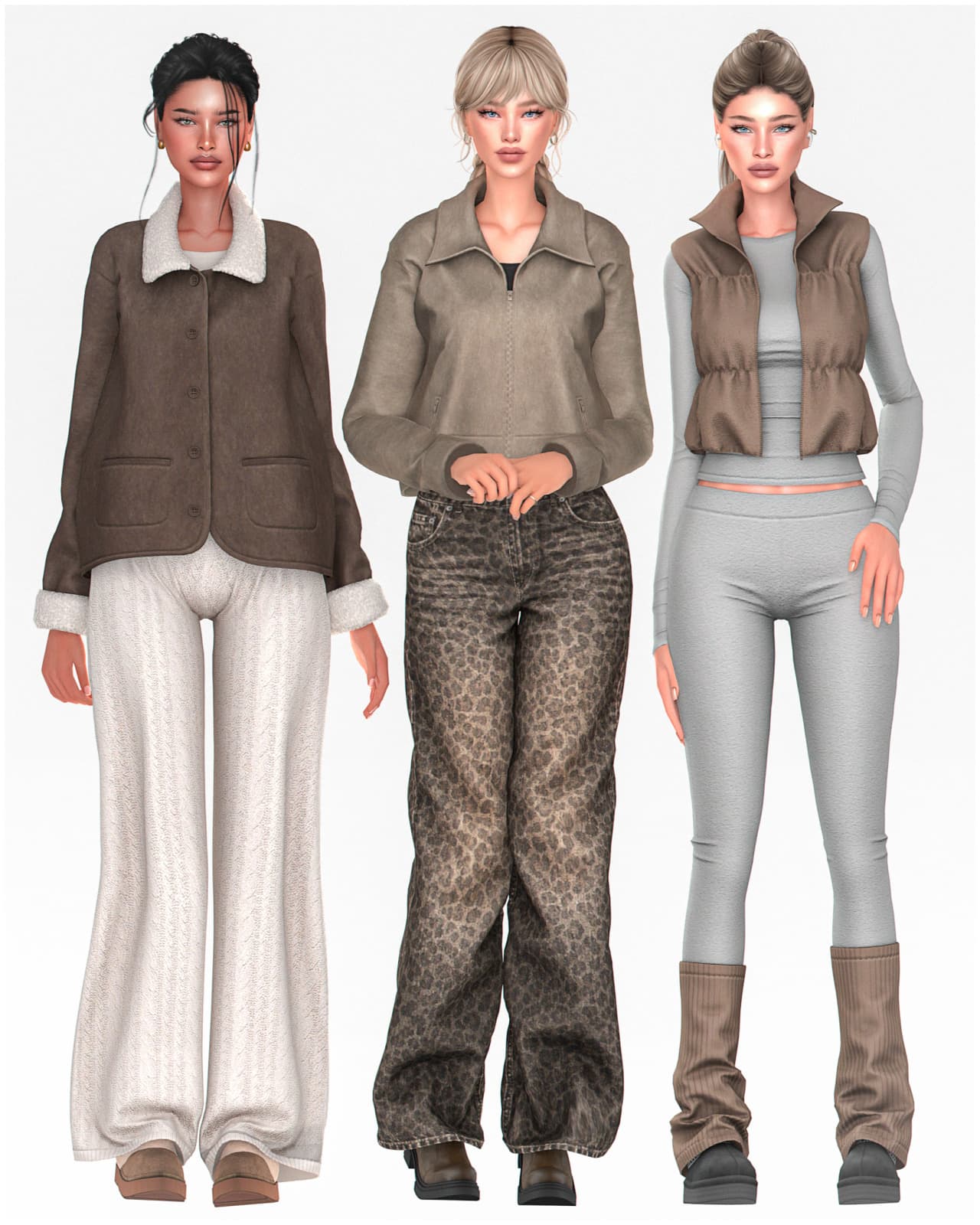 Скриншот мода Коллекция одежды Autumn Air Set